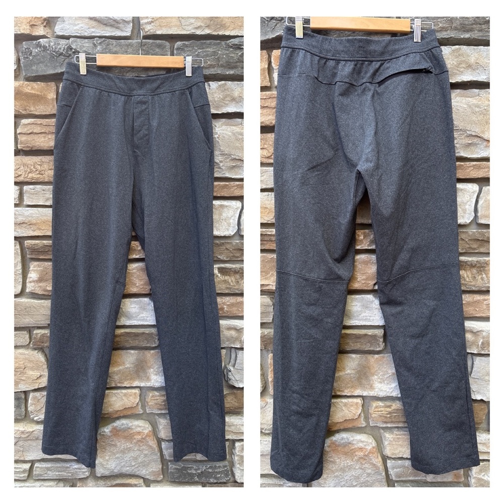 Lululemon Men Gray Pull On Drawstring Pants Size … - image 1